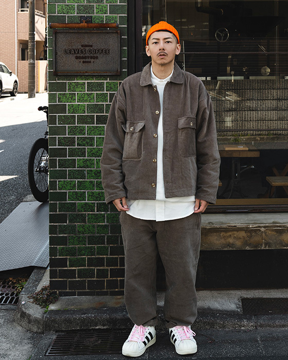 CORDUROY SET - TAUPE（整套）