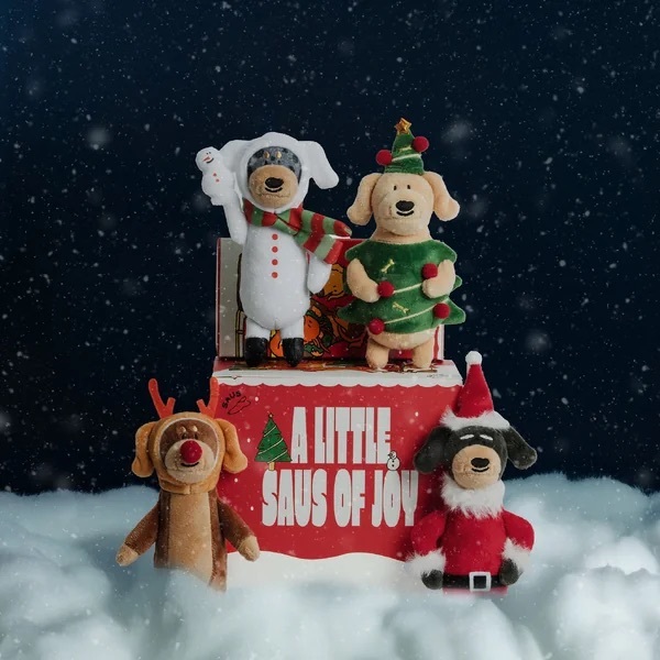 泰國限定! BENKOFF CAFE 臘腸狗 盲盒 吊飾