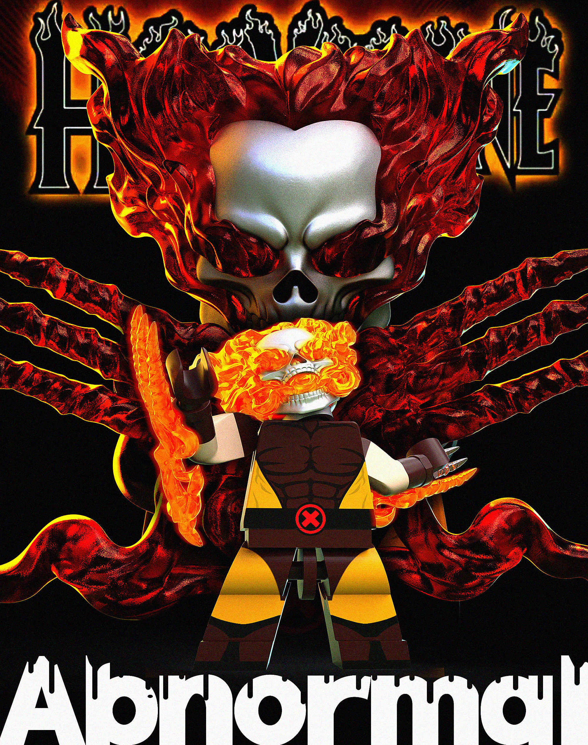 [Abnormal][Preorder] Ghost Rider Wolverine [PADprinted]