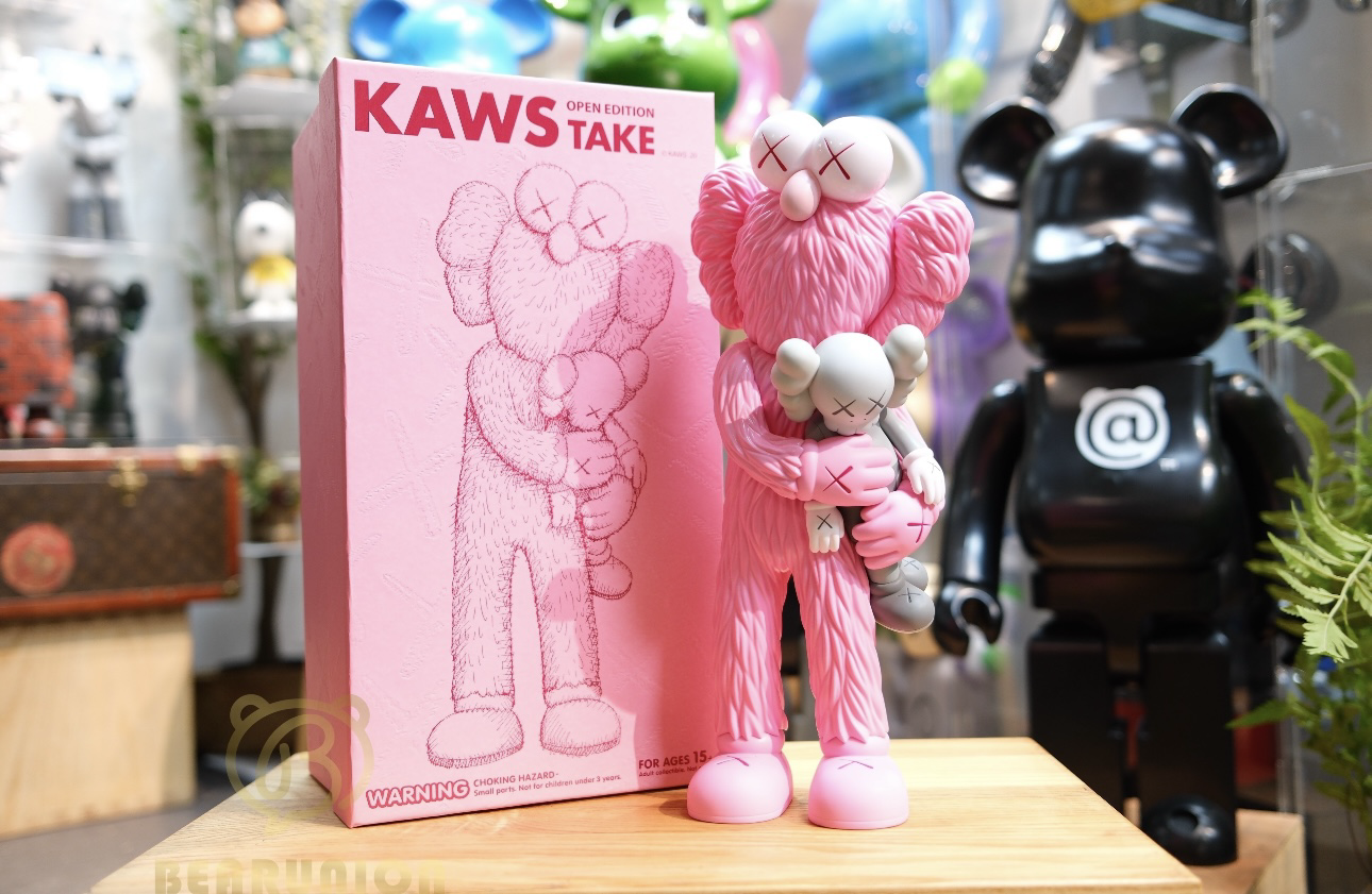 🥇In Stock🥇KAWS TAKE FIGURE PINK