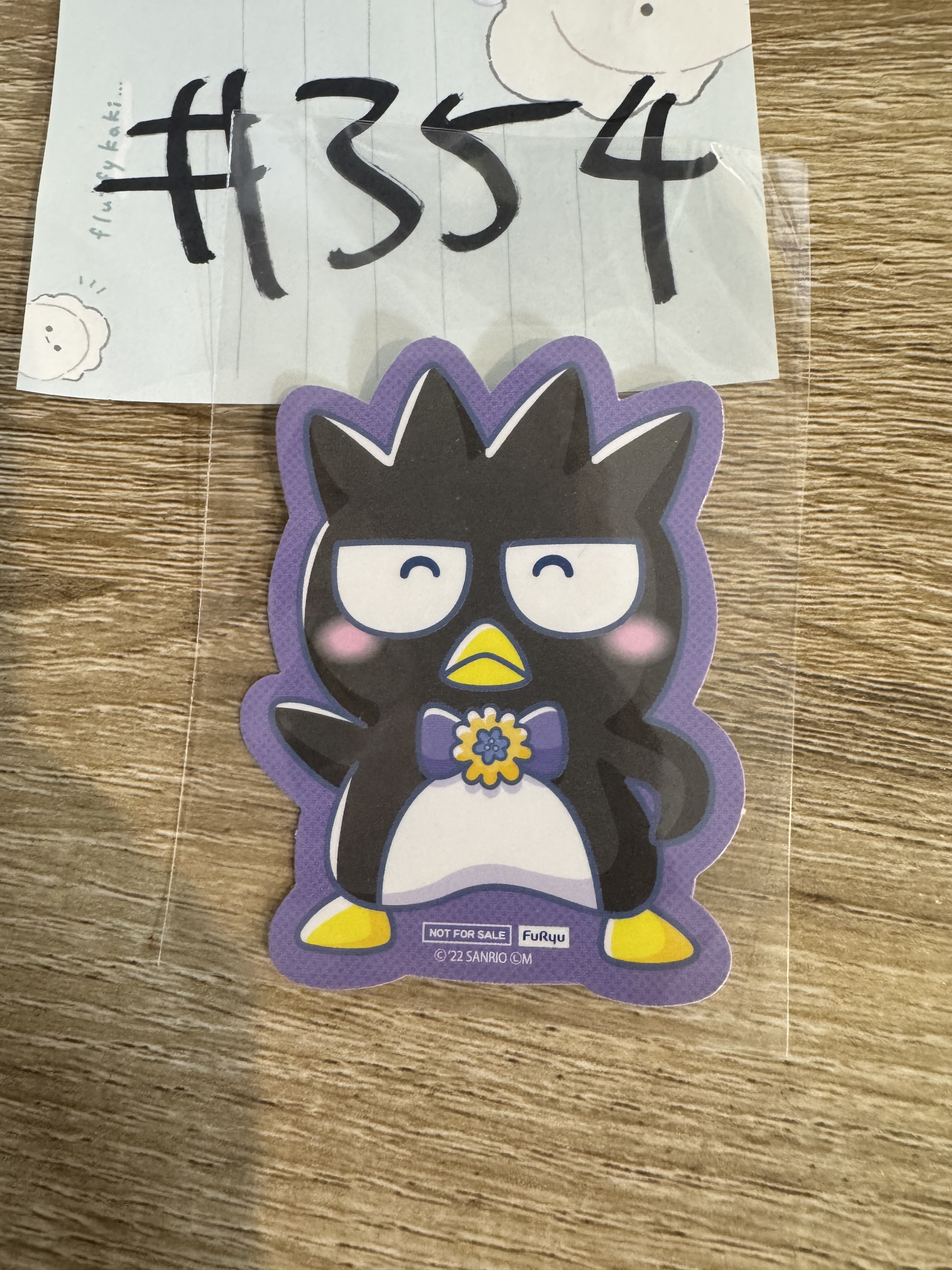 Sanrio XO 貼紙#354