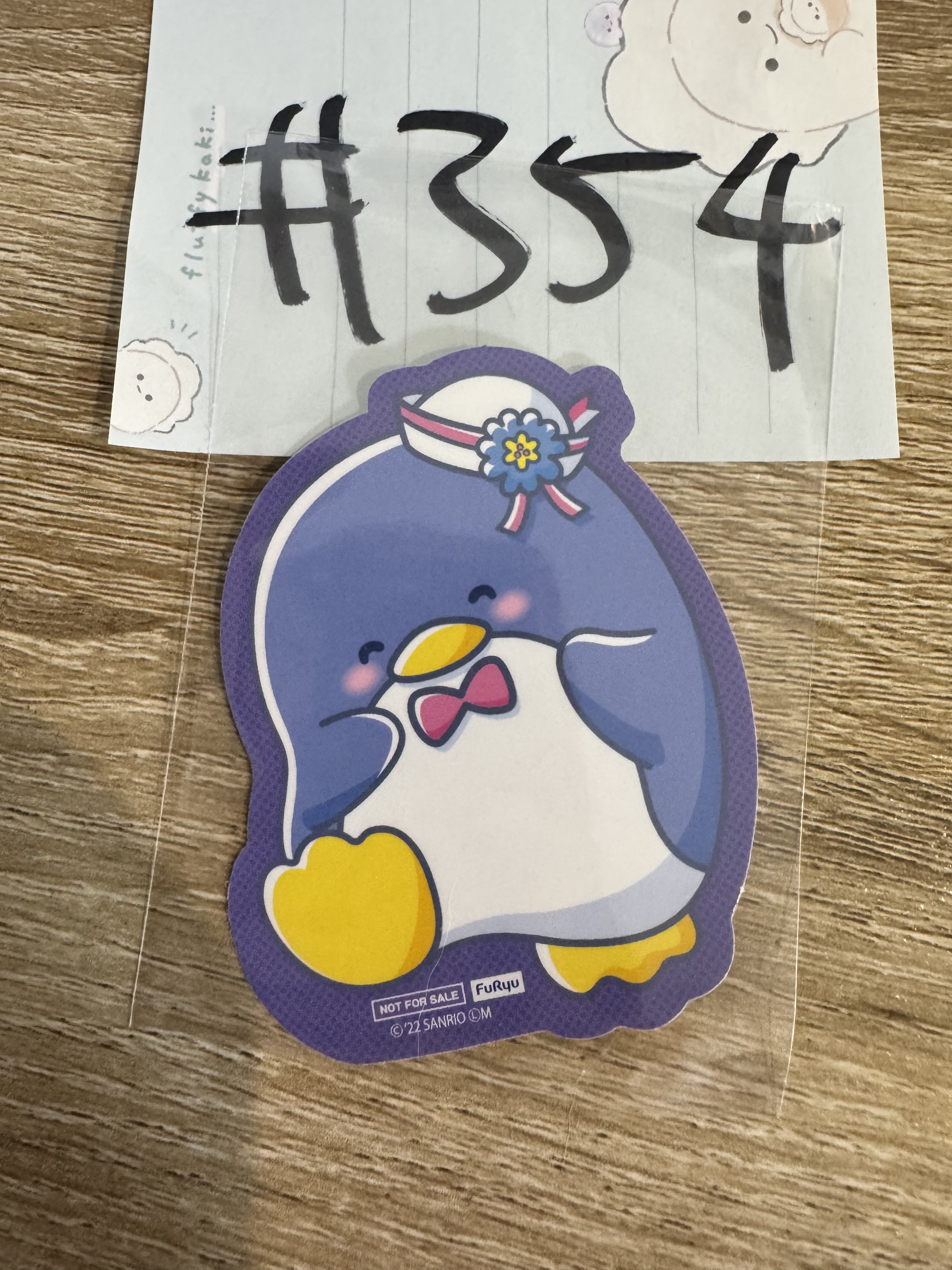 Sanrio  TUXEDOSAM  貼紙#354