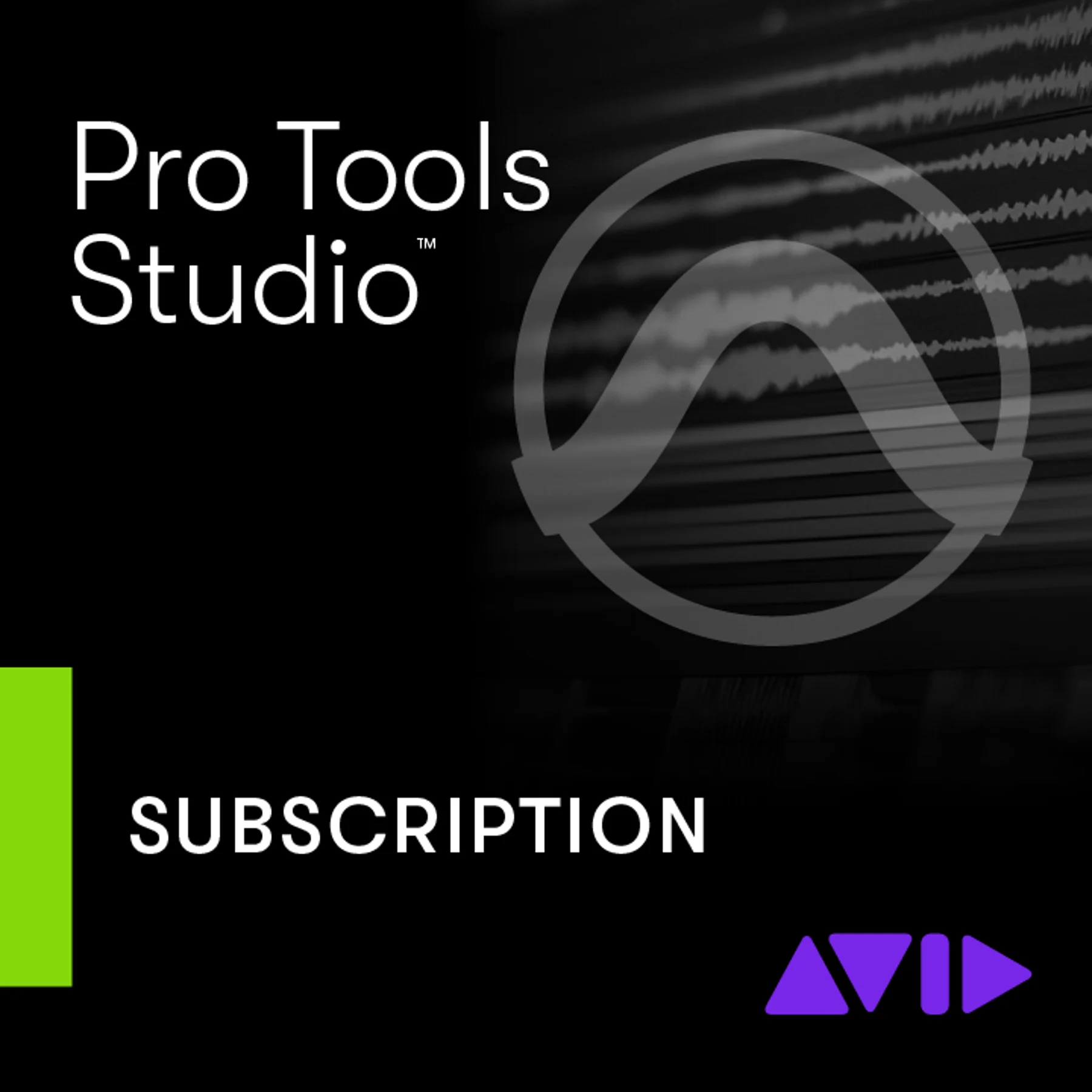 Avid Pro Tools Studio 續約一年訂閱｜DAW軟體 (含1年升級與支援)