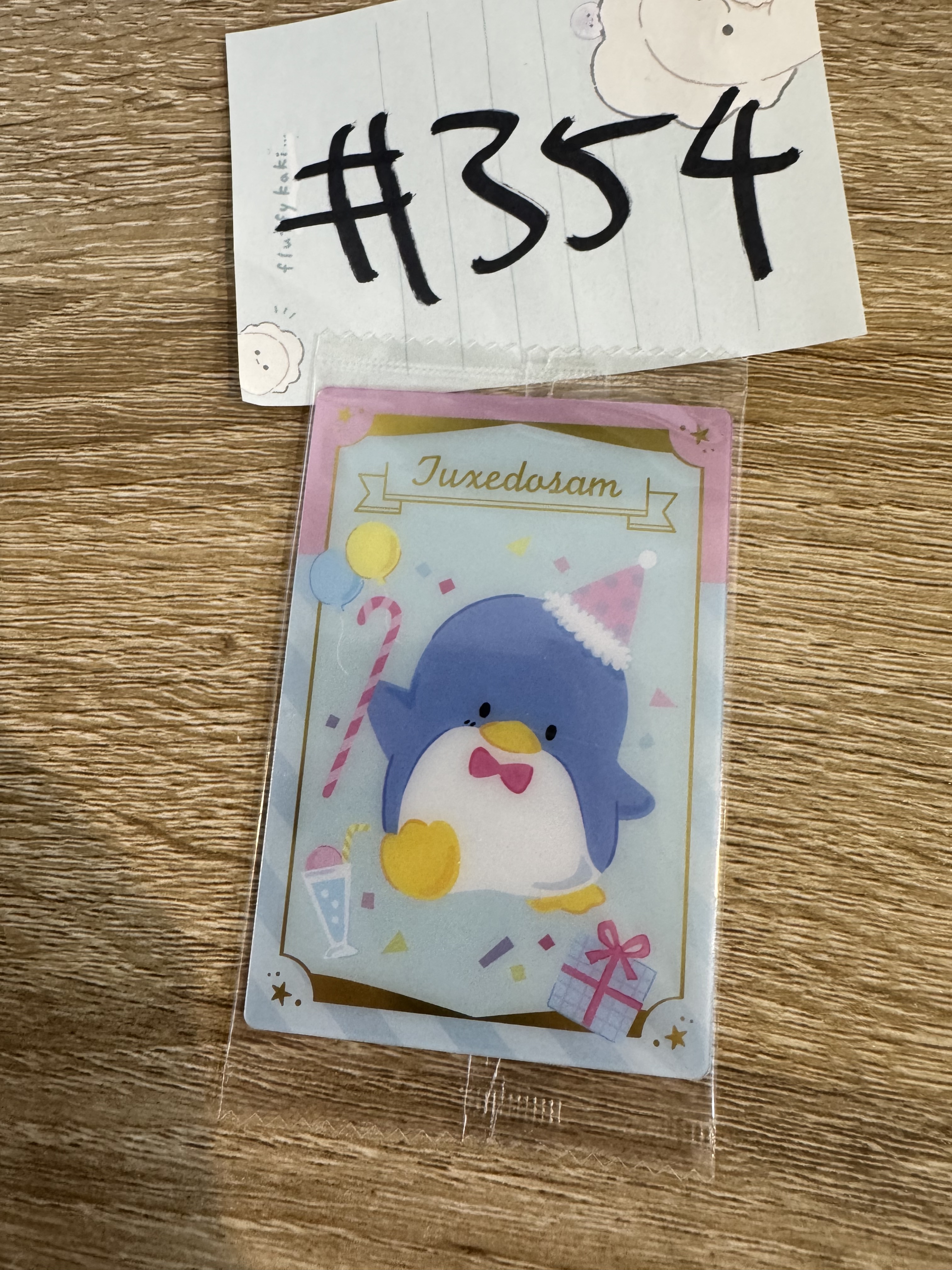 Sanrio  TUXEDOSAM  小卡#354