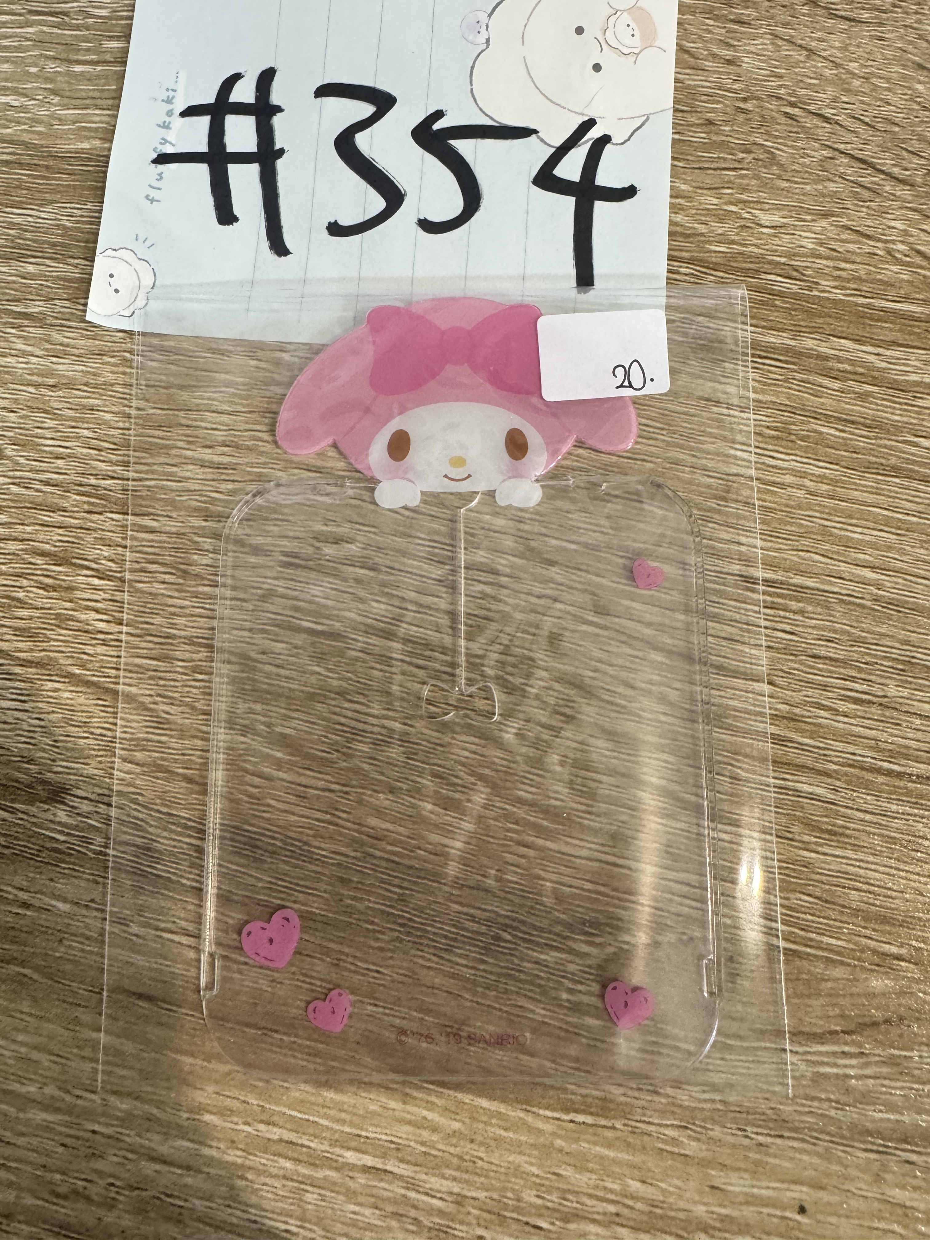 Sanrio MELODY 掛件套#354