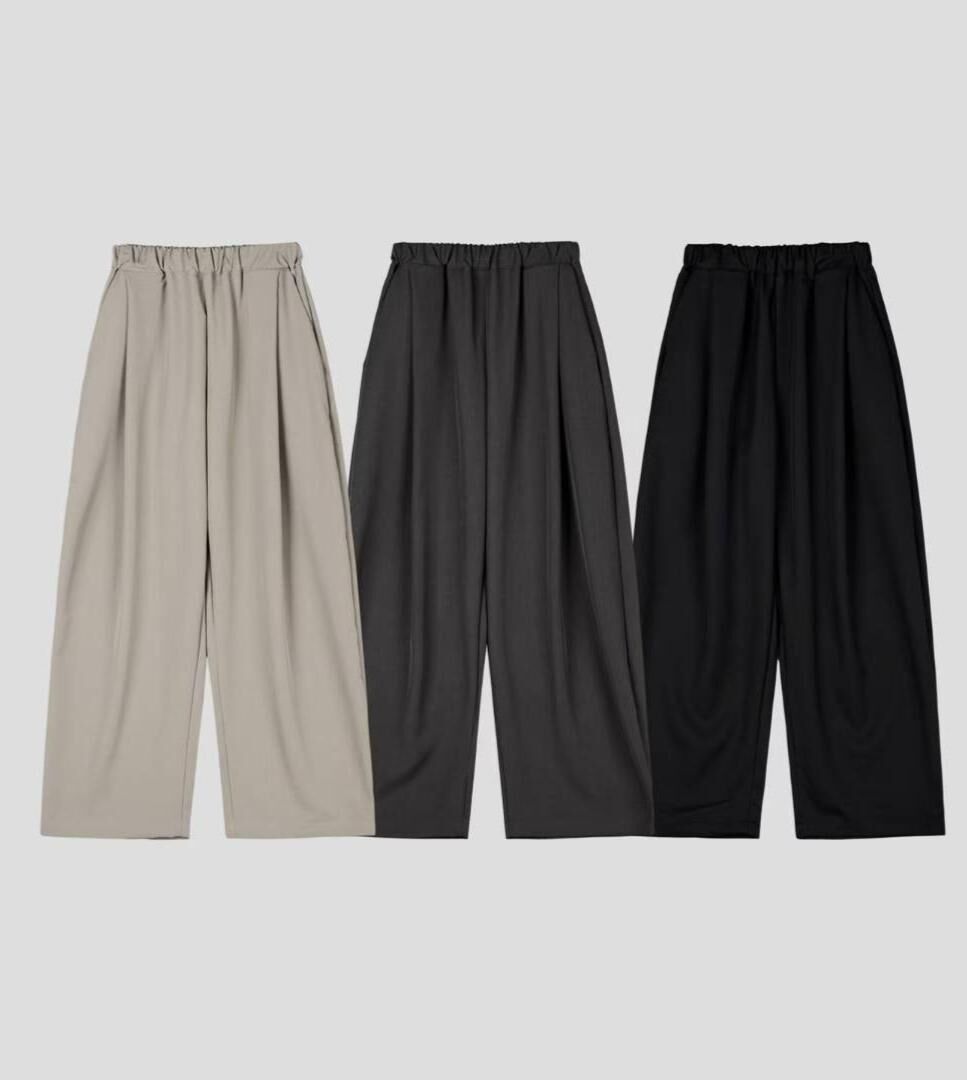 淨色鬆身西褲 P3223