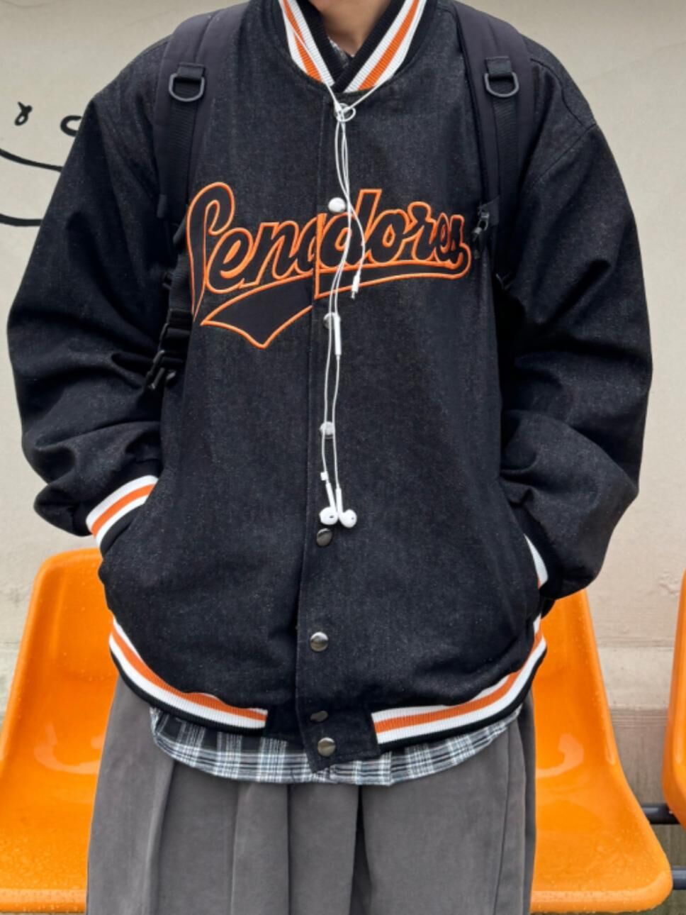 英文字棒球褸 JK2744