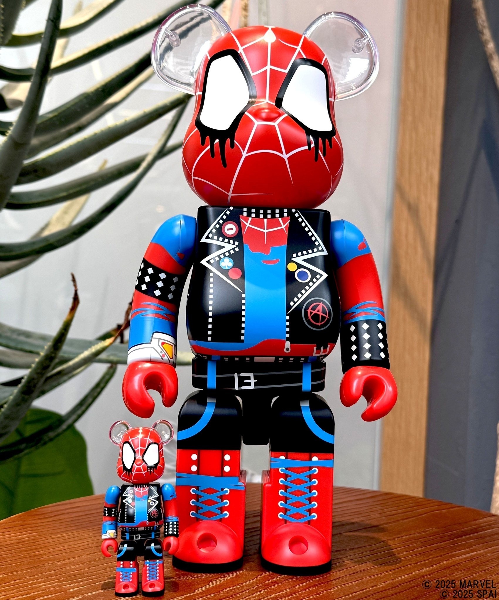 🎏預訂🎏Bearbrick 400% 100% SPIDER PUNK