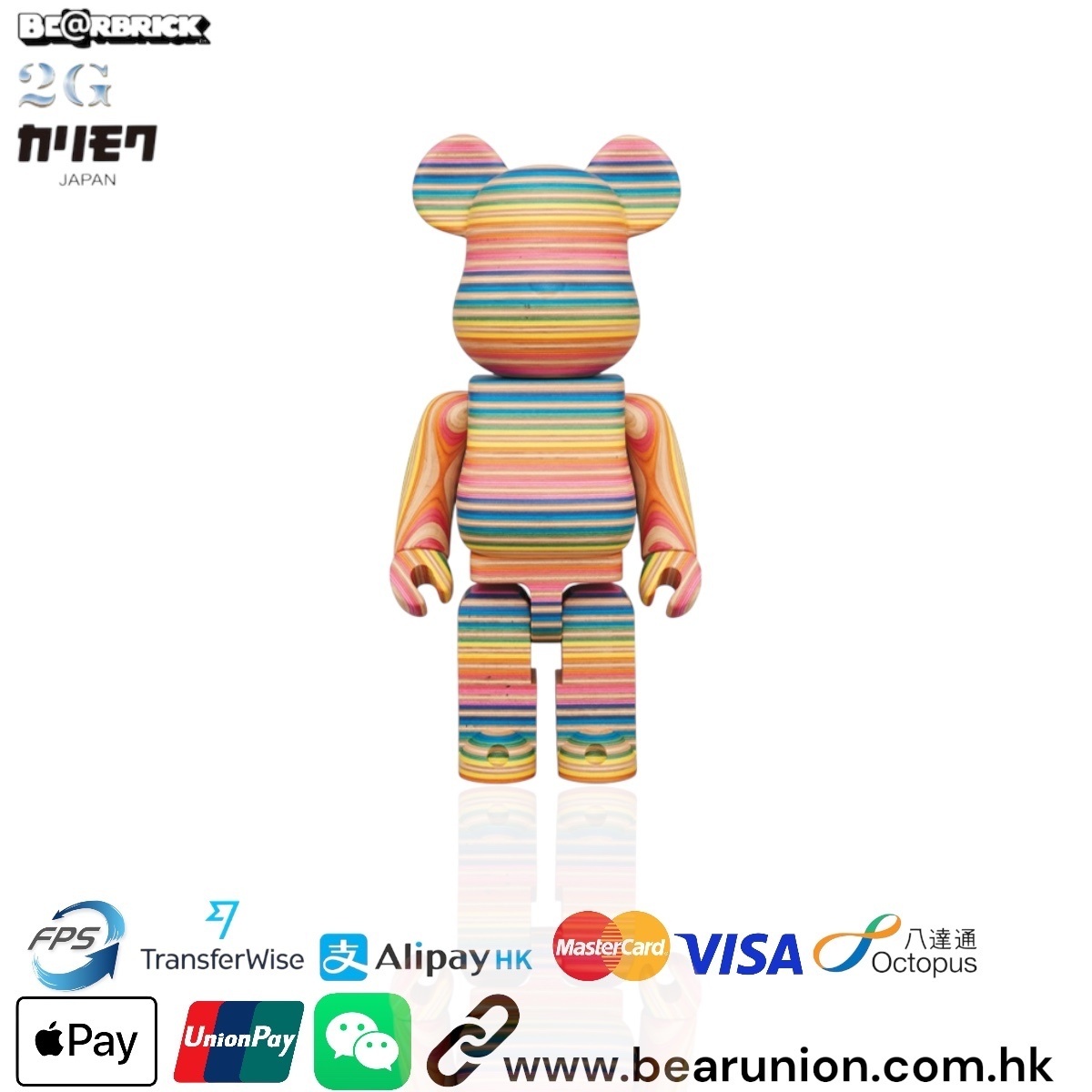 🎏預訂🎏Bearbrick 400% カリモク HAROSHI