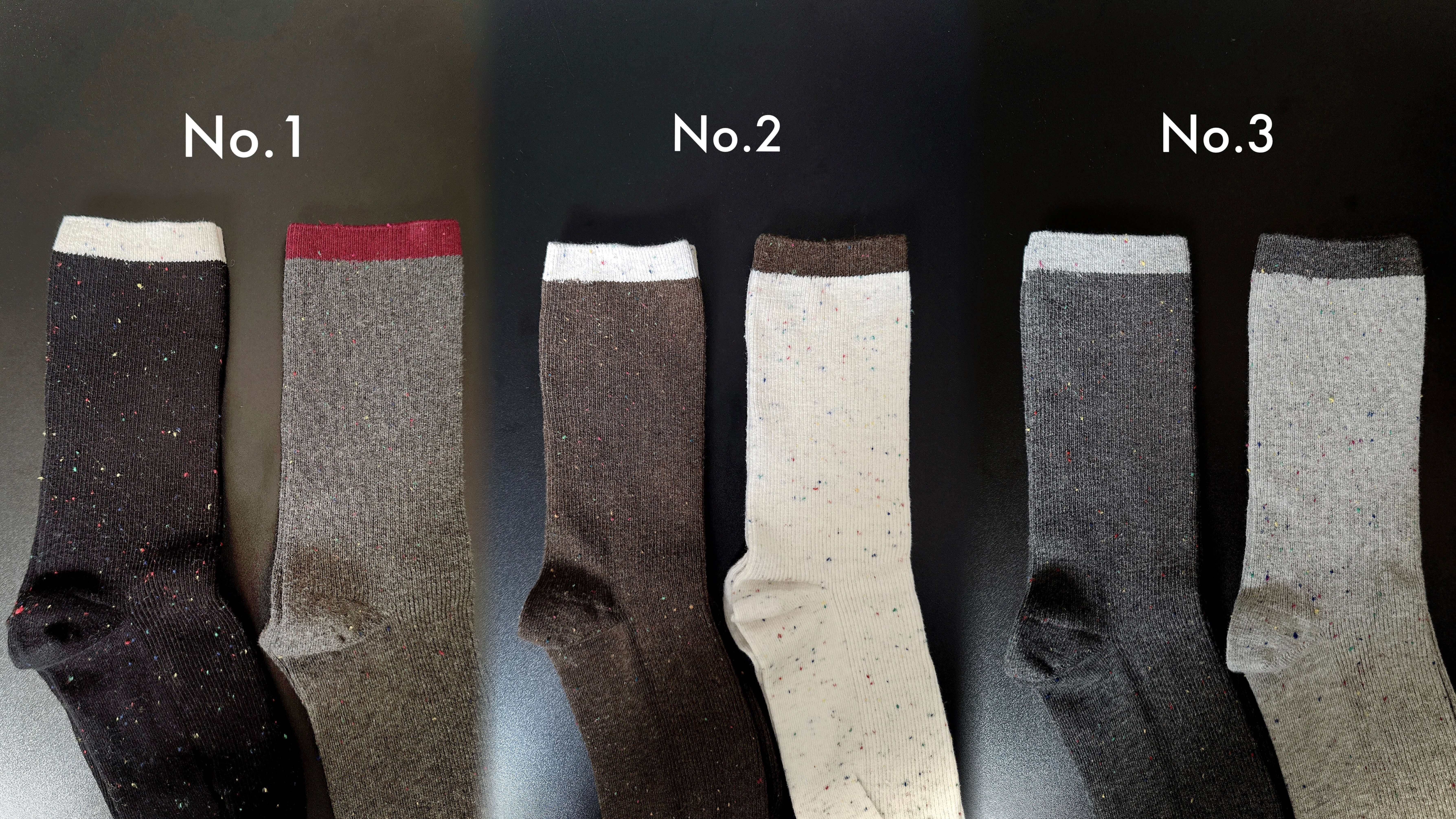 Set Of Two Striped Ribbed Cotton-Jersey Socks_SO2512L43A