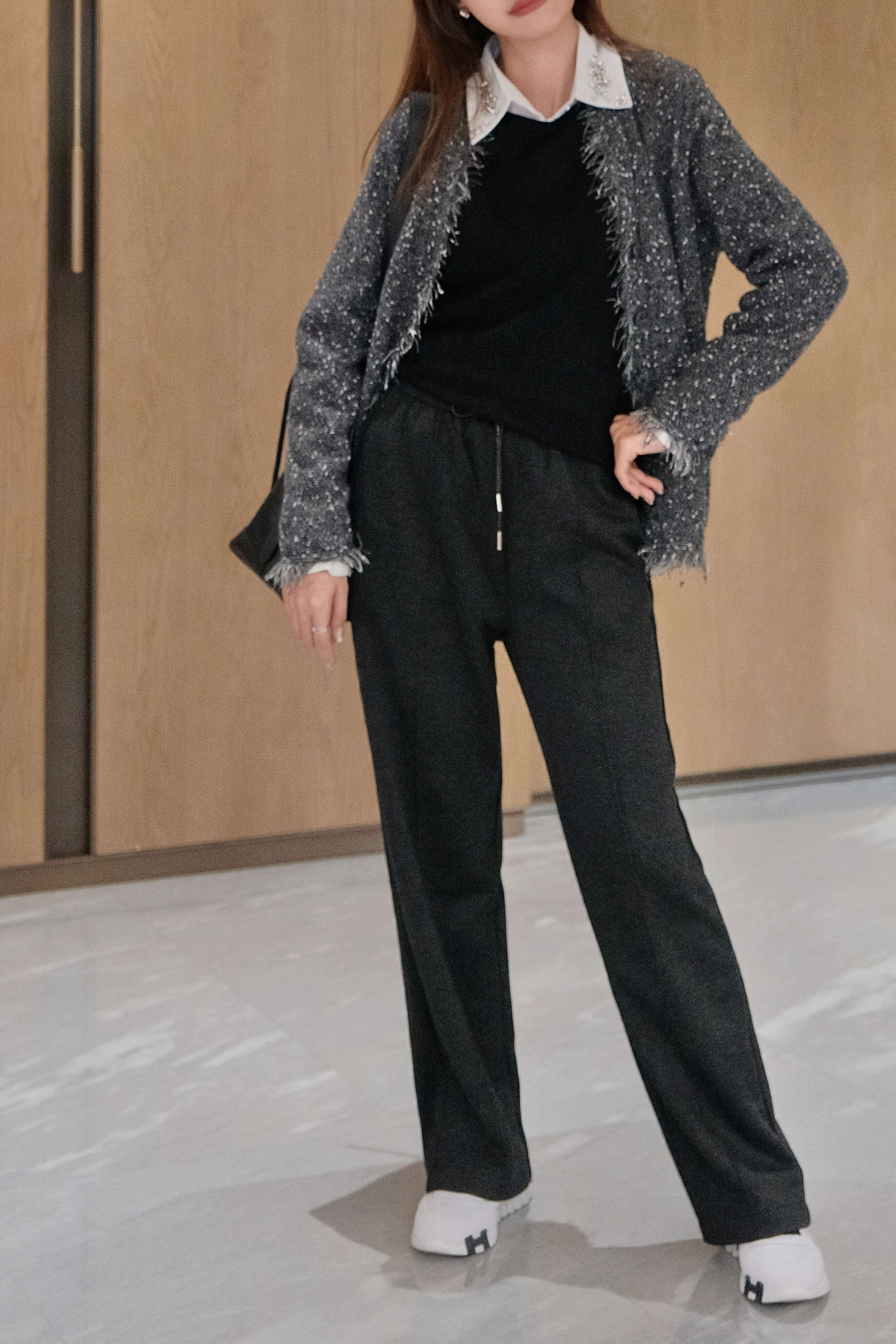 Viscose-Blend Straight Leg Pants_PT2512L47