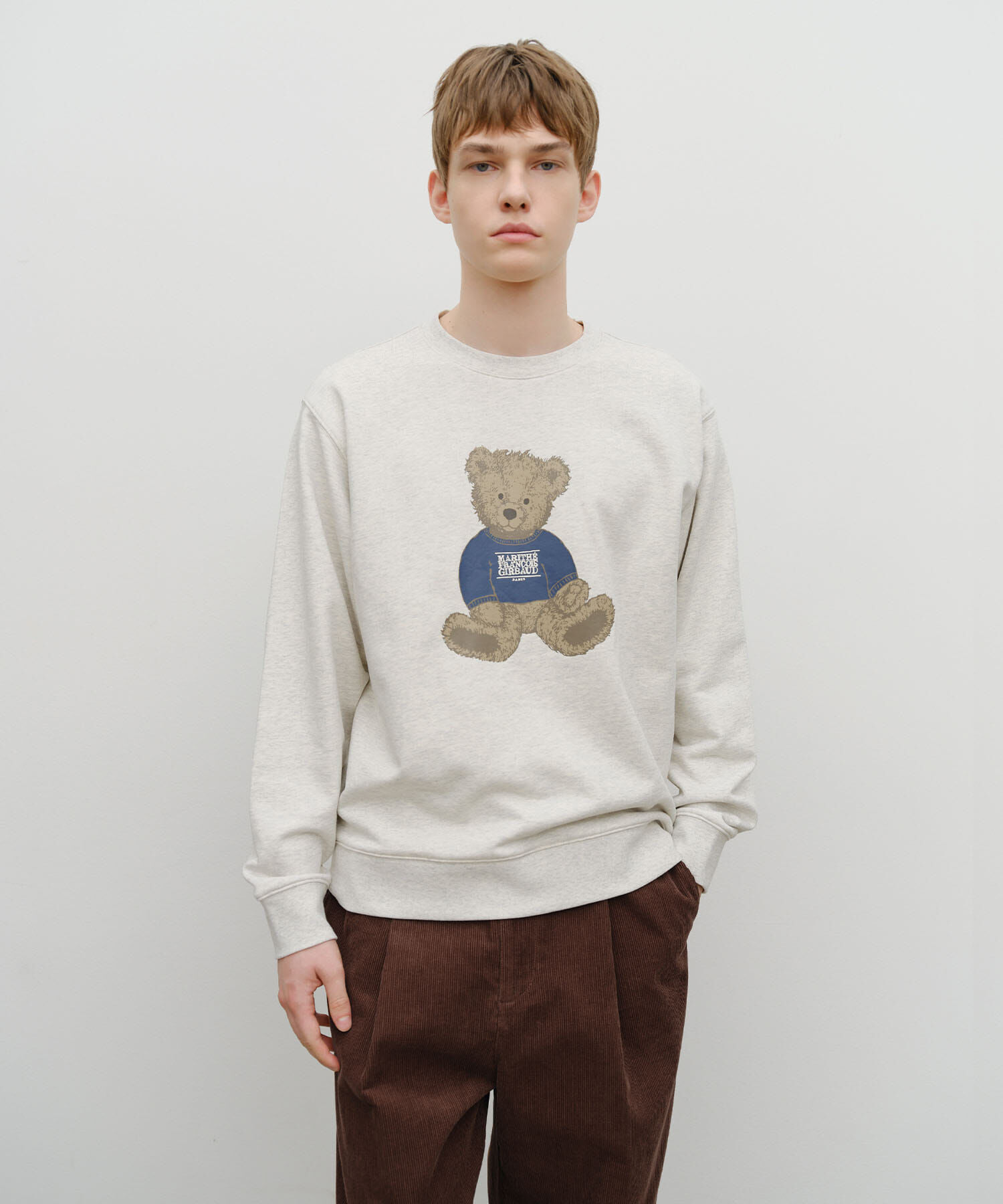 <韓國代購> MARITHE FRANCOIS GIRBAUD DOODLE BEAR SWEATSHIRT
