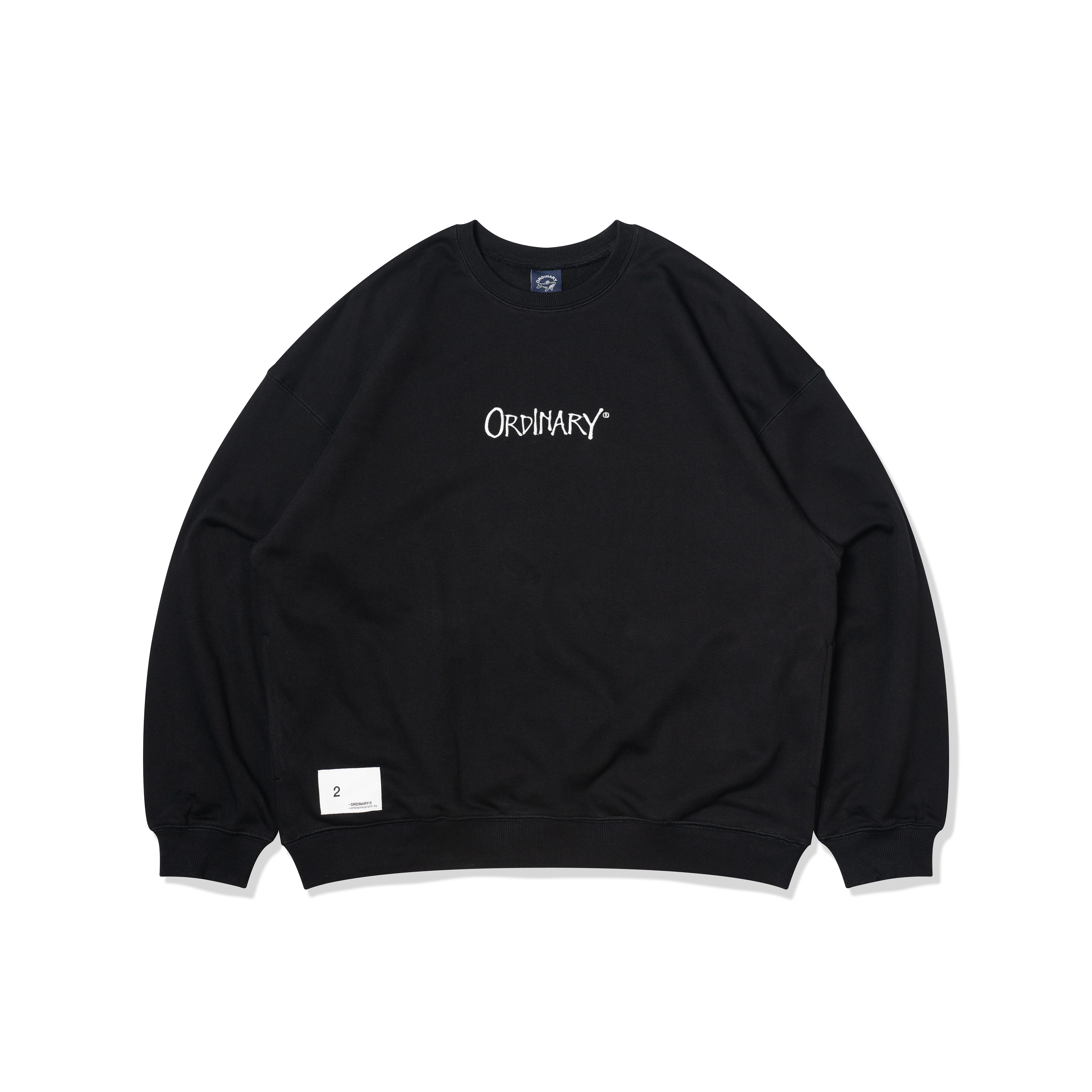 【車庫服飾】ORDINARY LOGO POCKET SWEATSHIRT