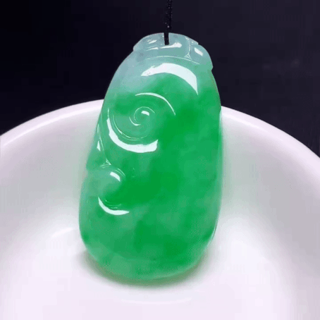 121423 翡翠如意吊墜