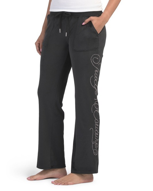 【直播】Juicy Couture LL120706 女裝家居褲(黑色)