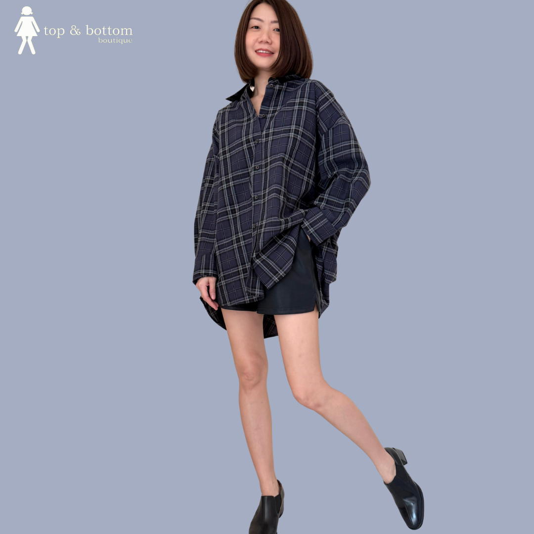 ELASTIC WAISTED PU LEATHER SHORTS