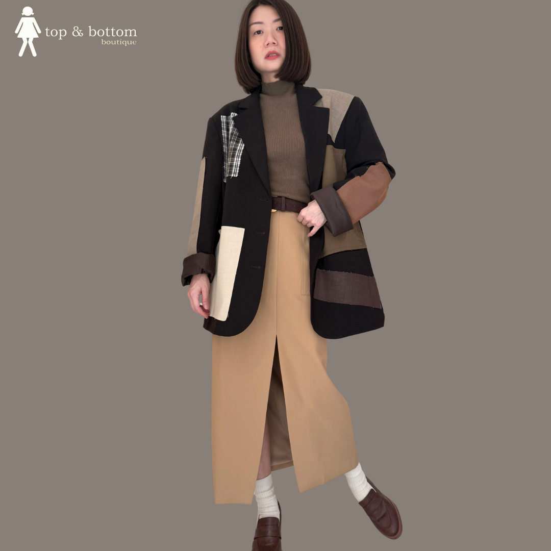 PATCHES OVERSIZE BLAZER