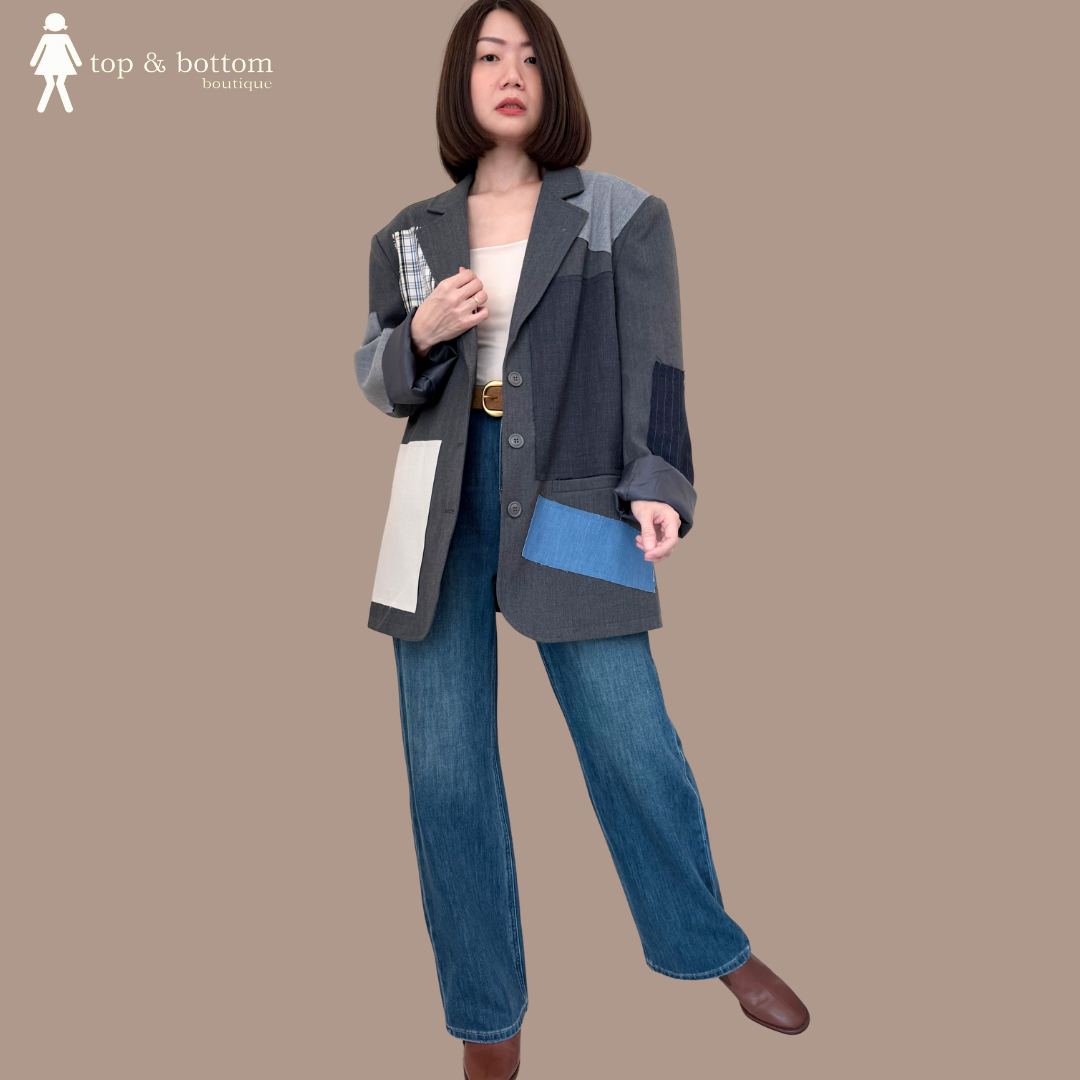 PATCHES OVERSIZE BLAZER