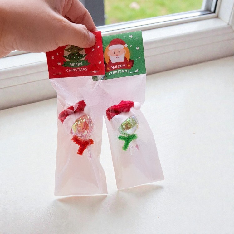 聖誕帽棒棒糖,聖誕節糖果,聖誕糖果,台灣水果棒棒糖,Christmas hat lollipops, Taiwanese fruit lollipops, Christmas candies