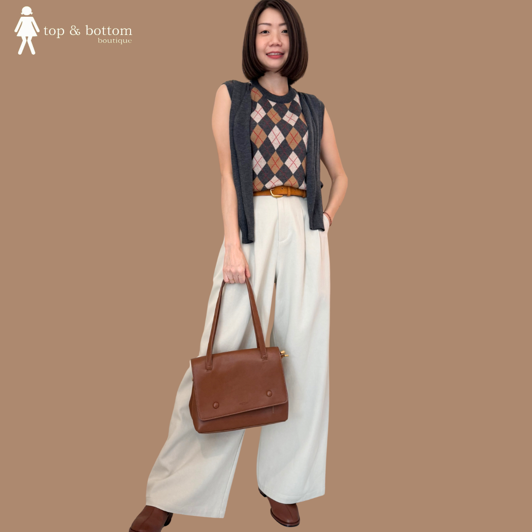 HIGH WAISTED WIDE LEG LONG PANT