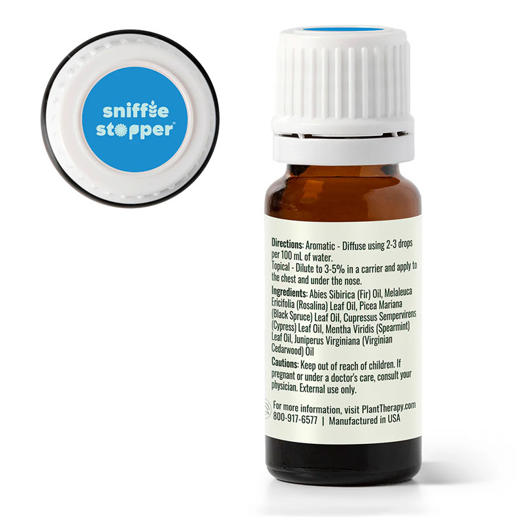 美國 Plant Therapy  鼻暢通  Sniffle Stopper 兒童精油 - 10ml