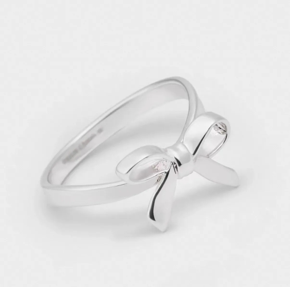 Charles & Keith 小CK Athalia 蝴蝶結造型 玫瑰金 銀色 閉口戒 戒指 女戒 尾戒 / 預購