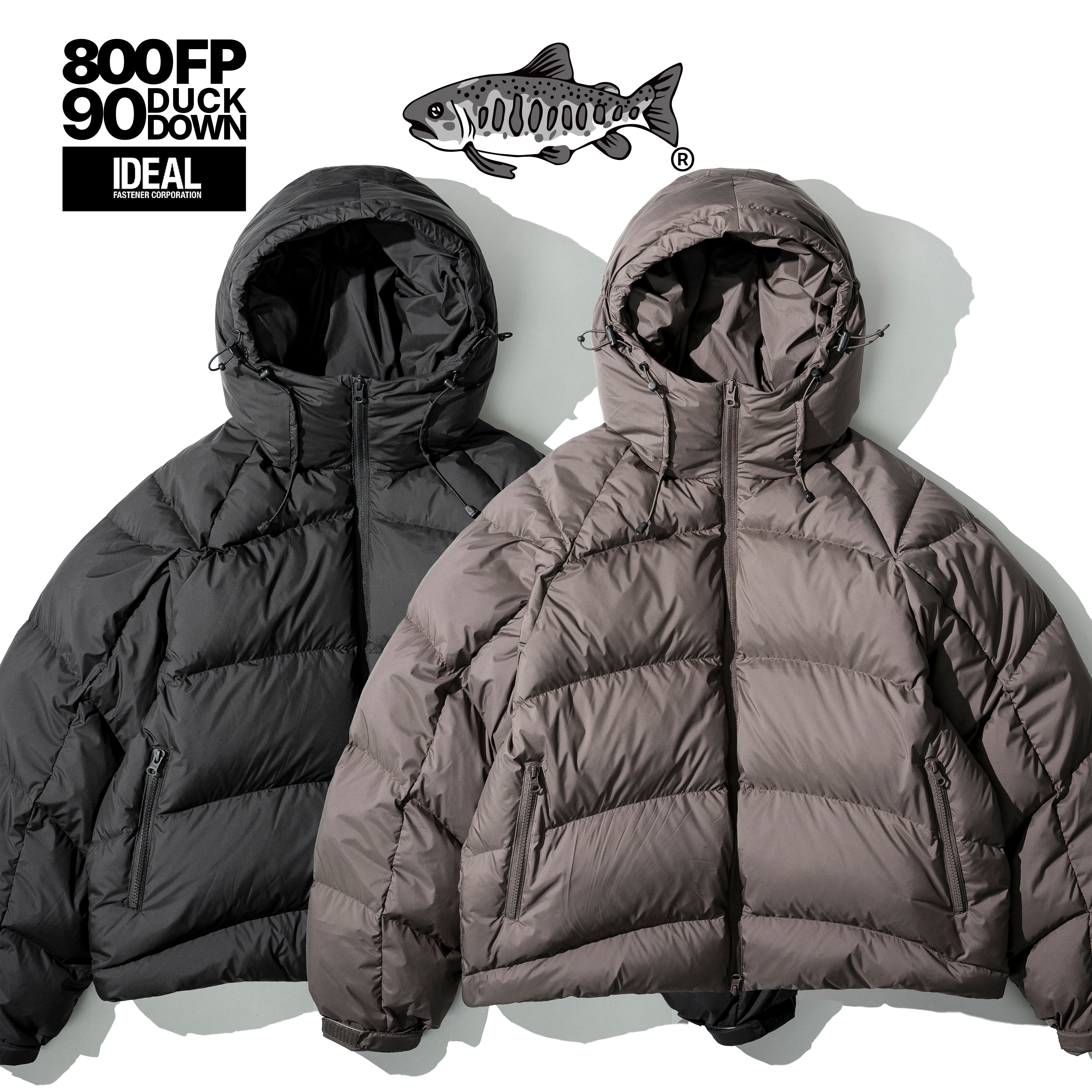 AGILITY 800FP Curved Down Jacket 頂級保暖 彎刀袖 羽絨外套 [AD-G]