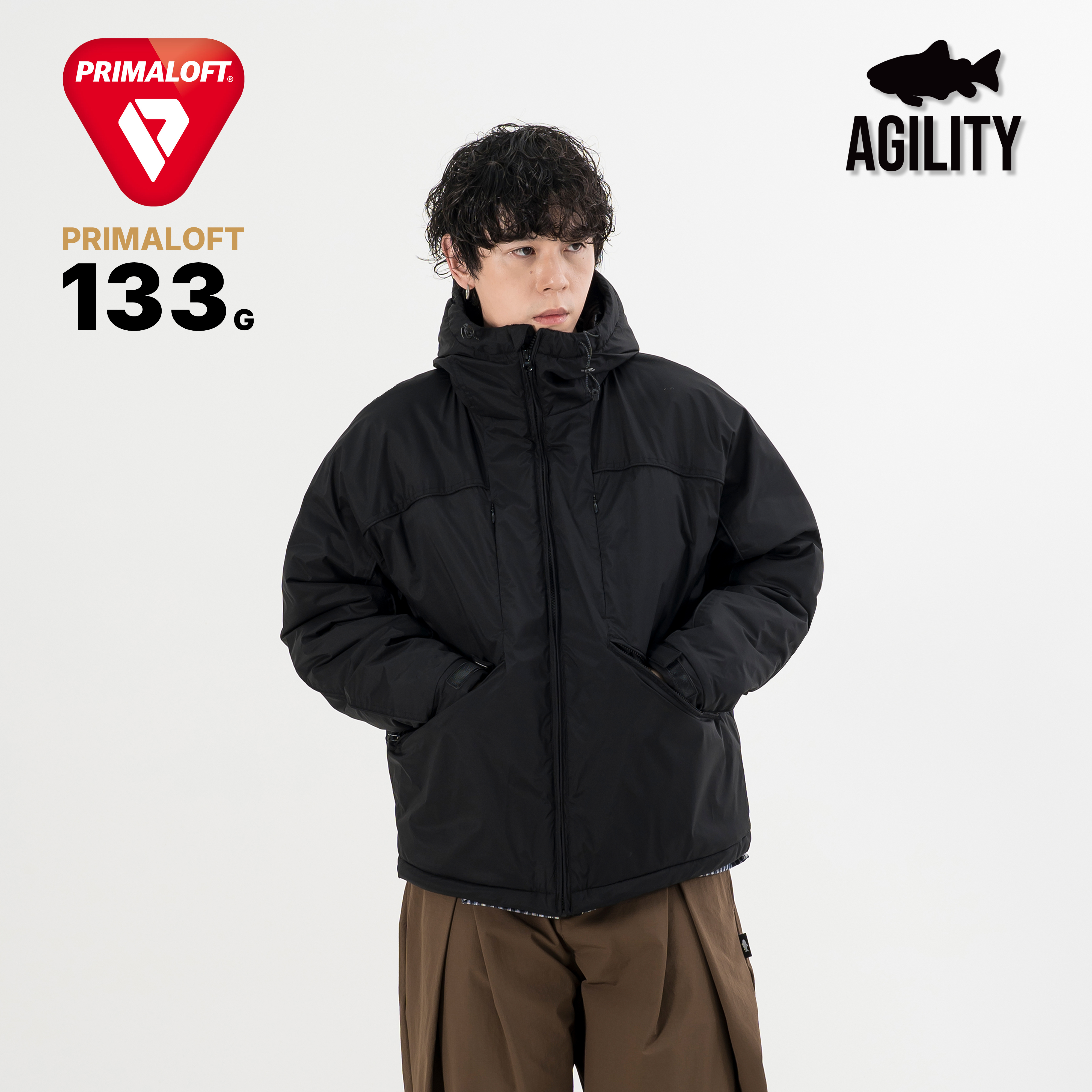 AGILITY PrimaLoft® Gold Puffer Jacket 機能 保暖 P棉金標 連帽外套 [AD-PR01]