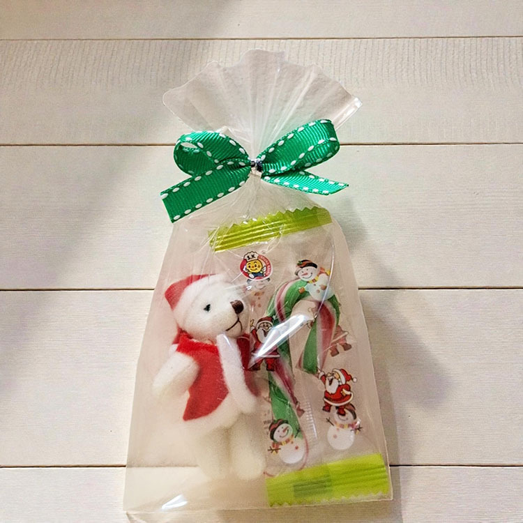 聖誕熊拐杖聖誕節糖果包,santa-bear-candy-canes,交換禮物聖誕節派對專用糖果露營發糖果