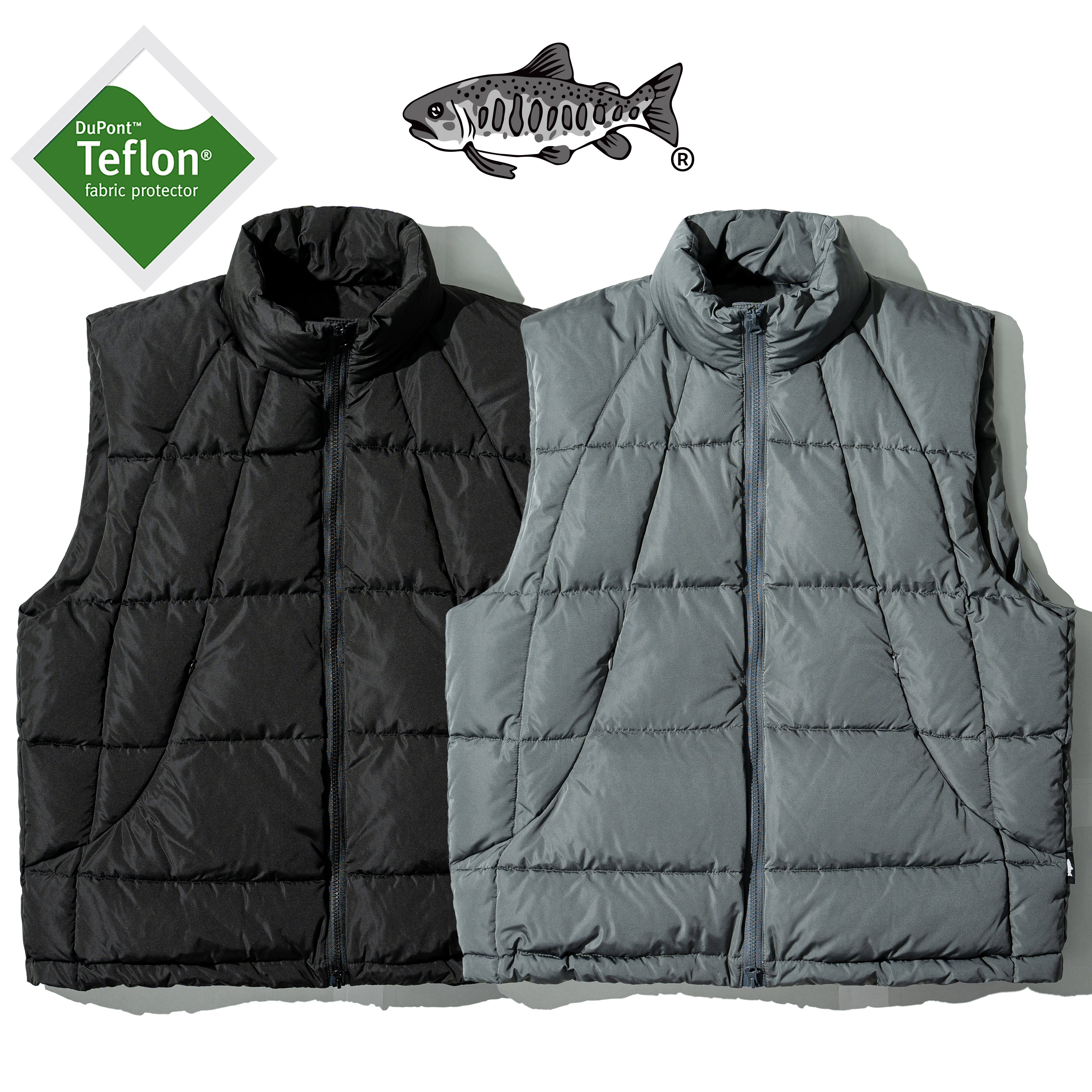 AGILITY Teflon® Down Vest 防潑水 剪裁 羽絨背心 [AD-V]