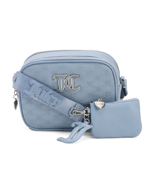 【直播】Juicy Couture LL1207910 方形相機包 (藍色)