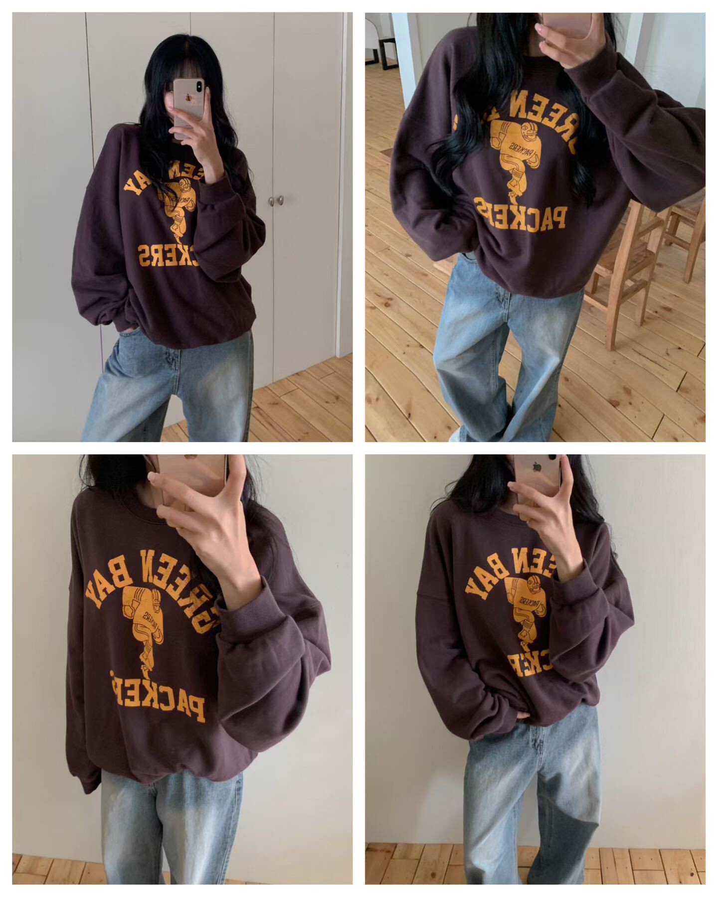 美式球員印圖衛衣