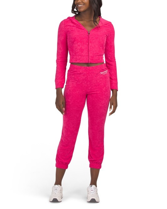 【直播】Juicy Couture LL120718 女裝運動套裝(粉色)