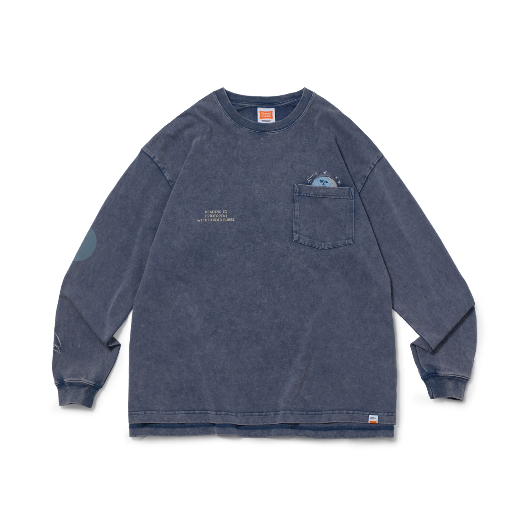 【現貨】DAYS & NIGHTS PiOTOPIA X BUBEE X FILTER017® Culture Supply™ Nights Long Sleeves Tee /圖像長T 月