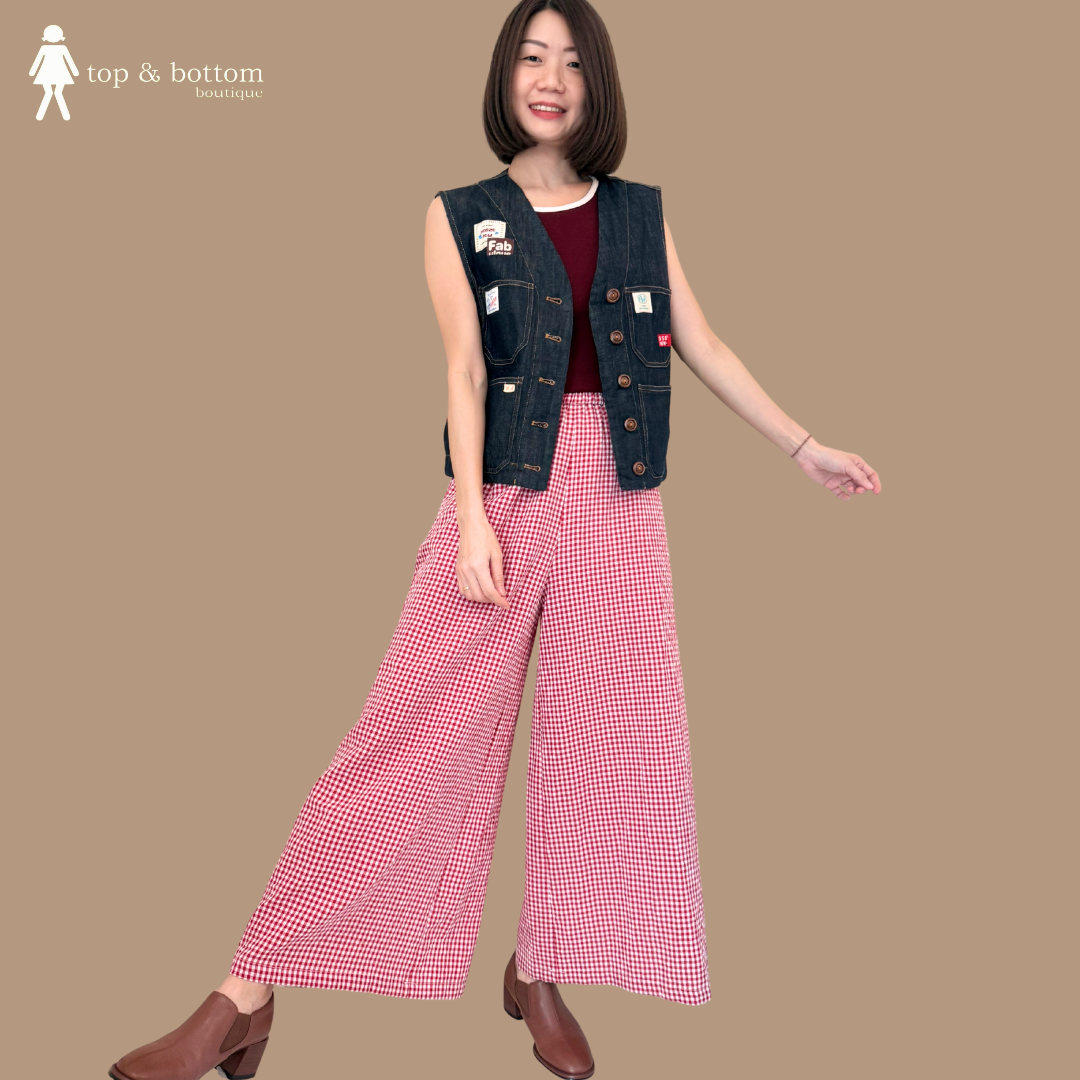 DENIM BATCHES & POCKET VEST