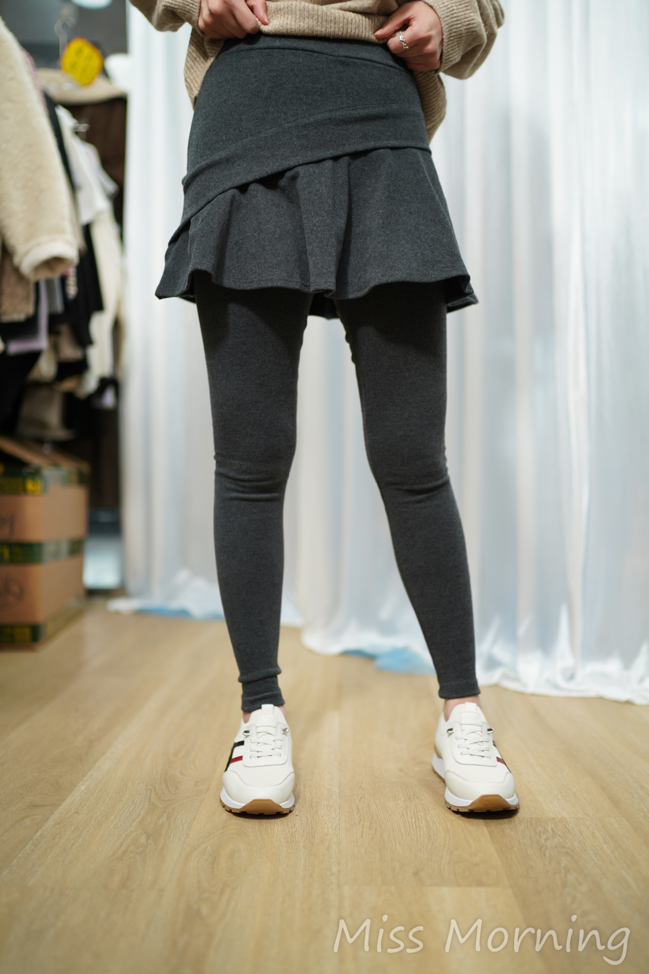 彈性裙仔連體褲(34050)