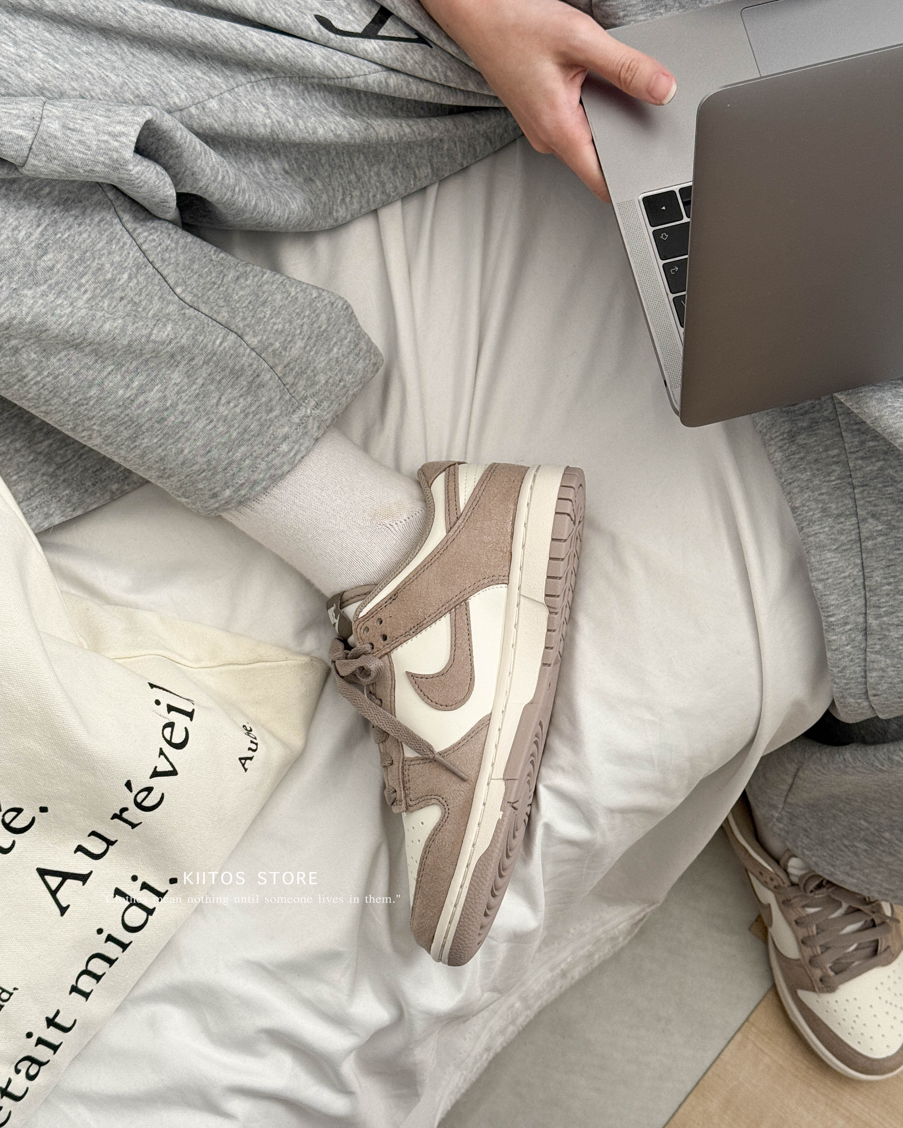 【預購】NIKE DUNK LOW "Malt" 麂皮 奶茶 金屬小鈎 女款 IB4417-105