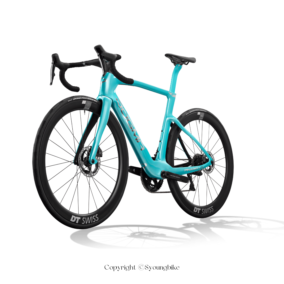 新色【Pinarello】NEW DOGMA F 車架組 / H100 霧面湖水綠