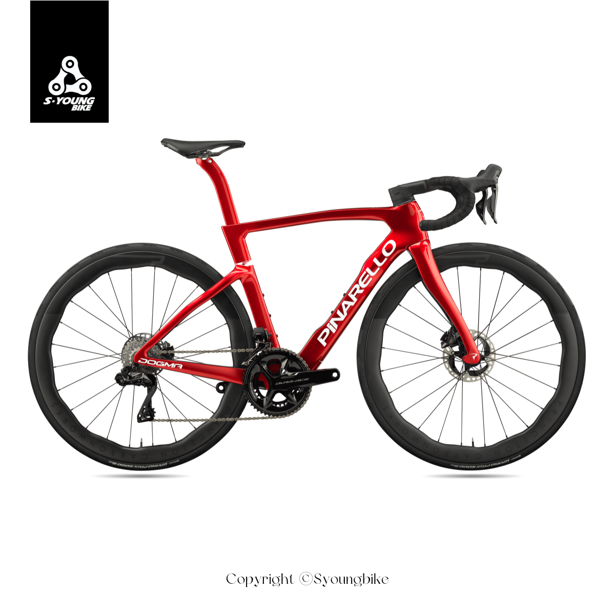 新色【Pinarello】NEW DOGMA F 車架組 / G117 星耀紅