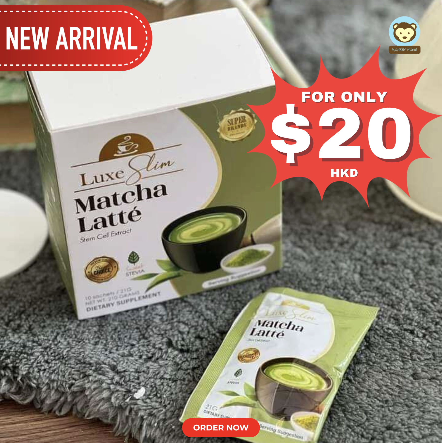 Luxe Slim Matcha Latte