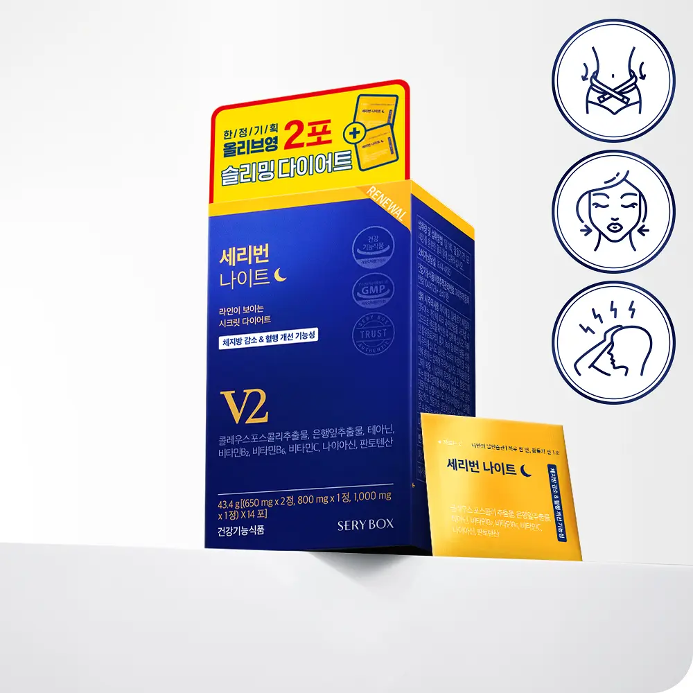 Serybox Seriburn 夜間燃脂舒緩片 (煥新版)