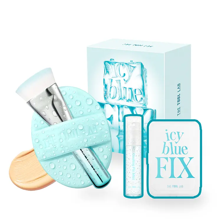 THE TOOL LAB 冰涼光澤氣墊粉撲 (ICY BLUE 限定版)