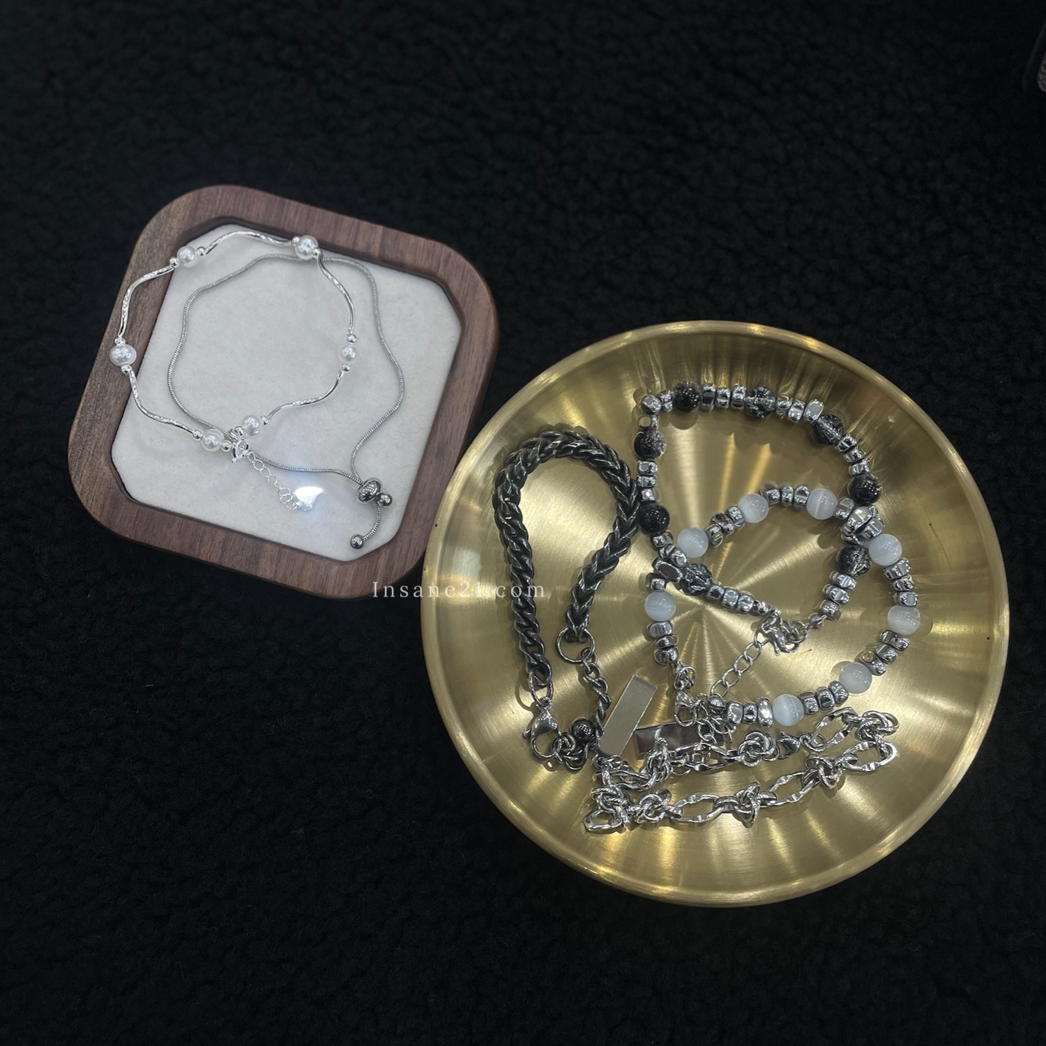 手鏈 多款 銀飾 飾品 珍珠 古巴 小球 貓眼 男女款