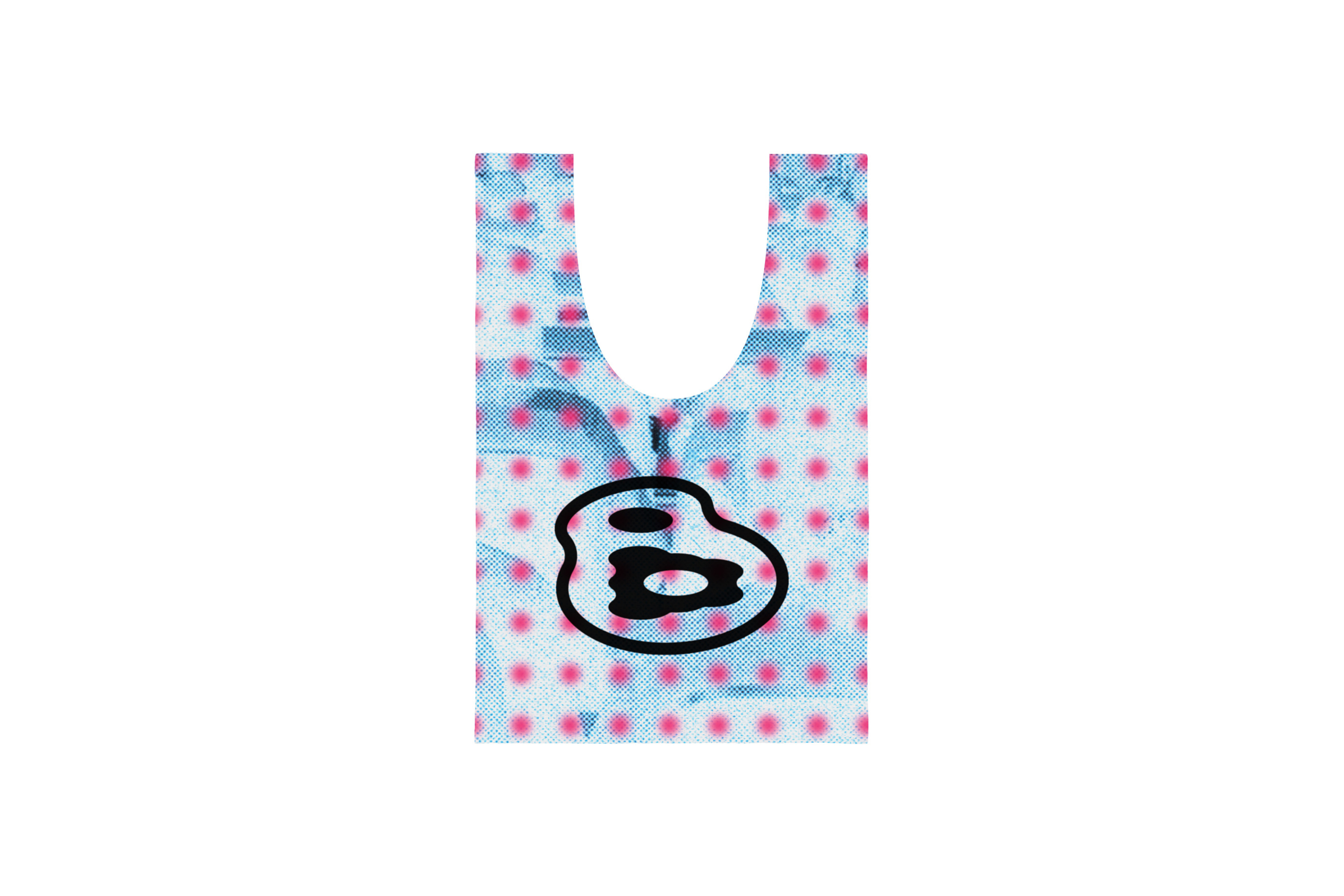 b.Eautiful "b.Eautiful x LTTT Dots Reusable Bag Min" (Blue / Pink)