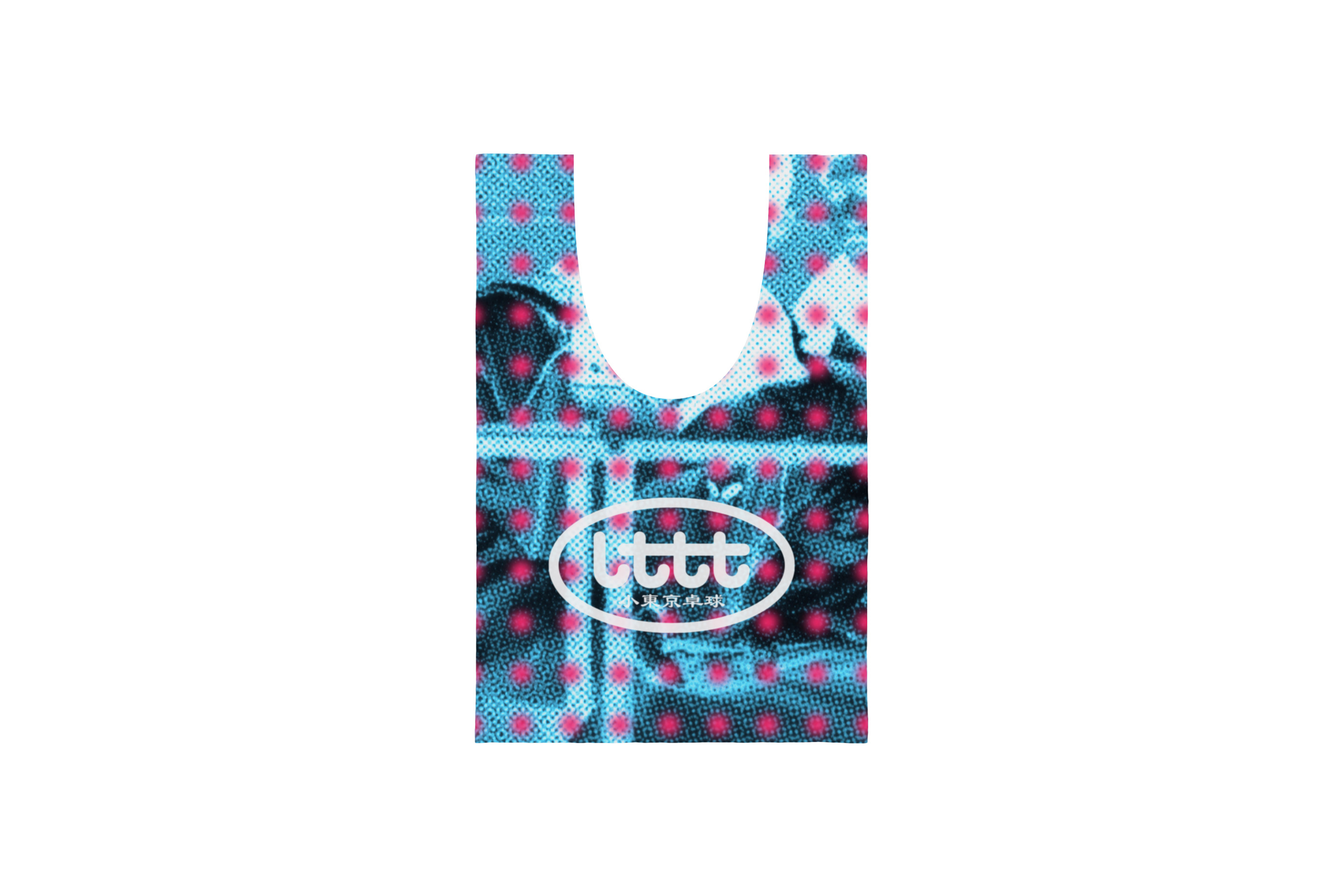 b.Eautiful "b.Eautiful x LTTT Dots Reusable Bag Min" (Blue / Pink)