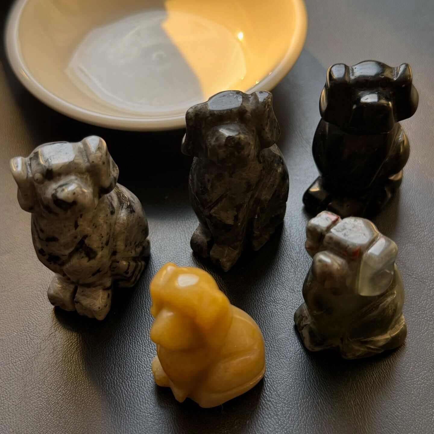 [原石] 水晶小狗 水晶擺飾