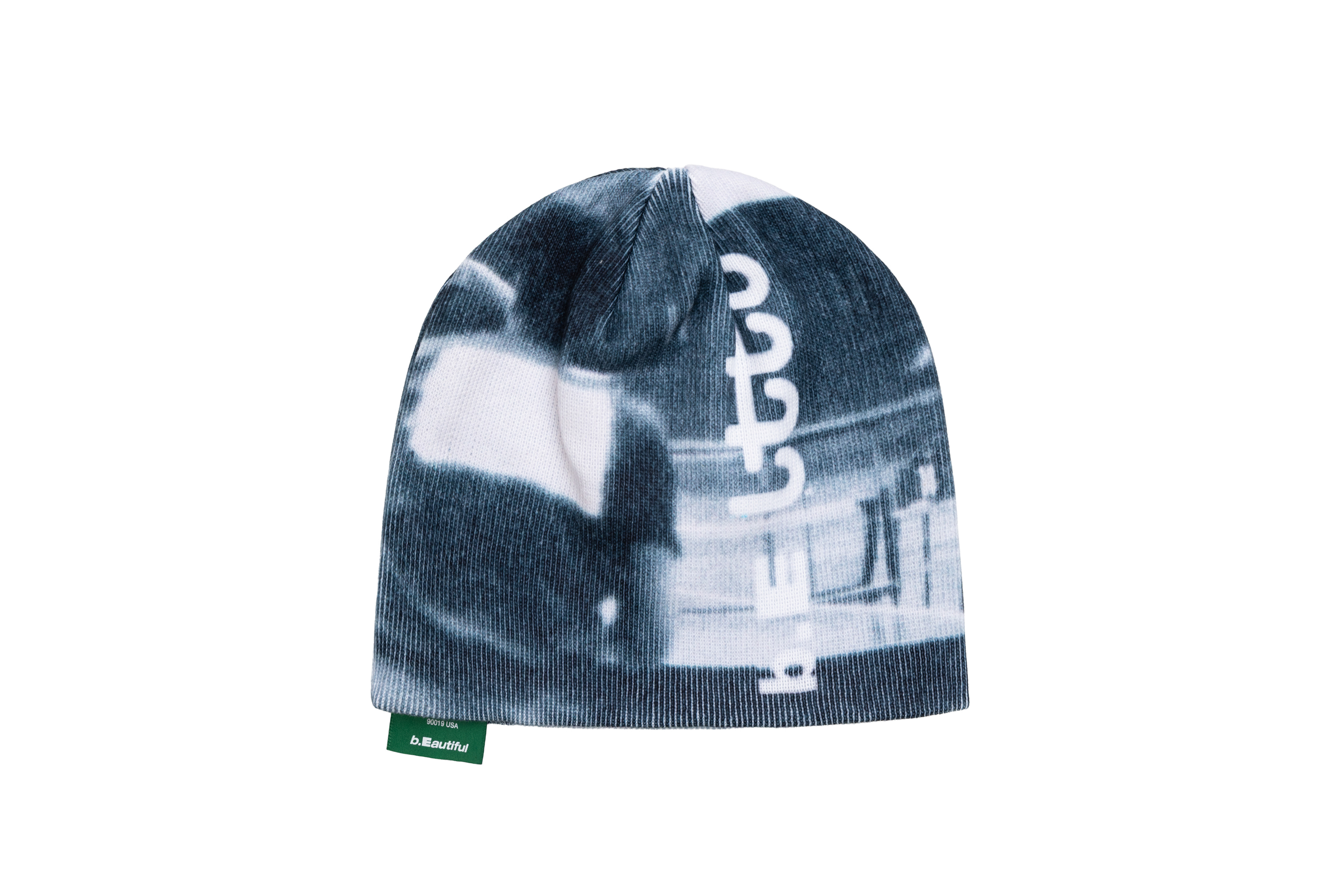 b.Eautiful "b.Eautiful x LTTT Generous Beanie" (Black / White)