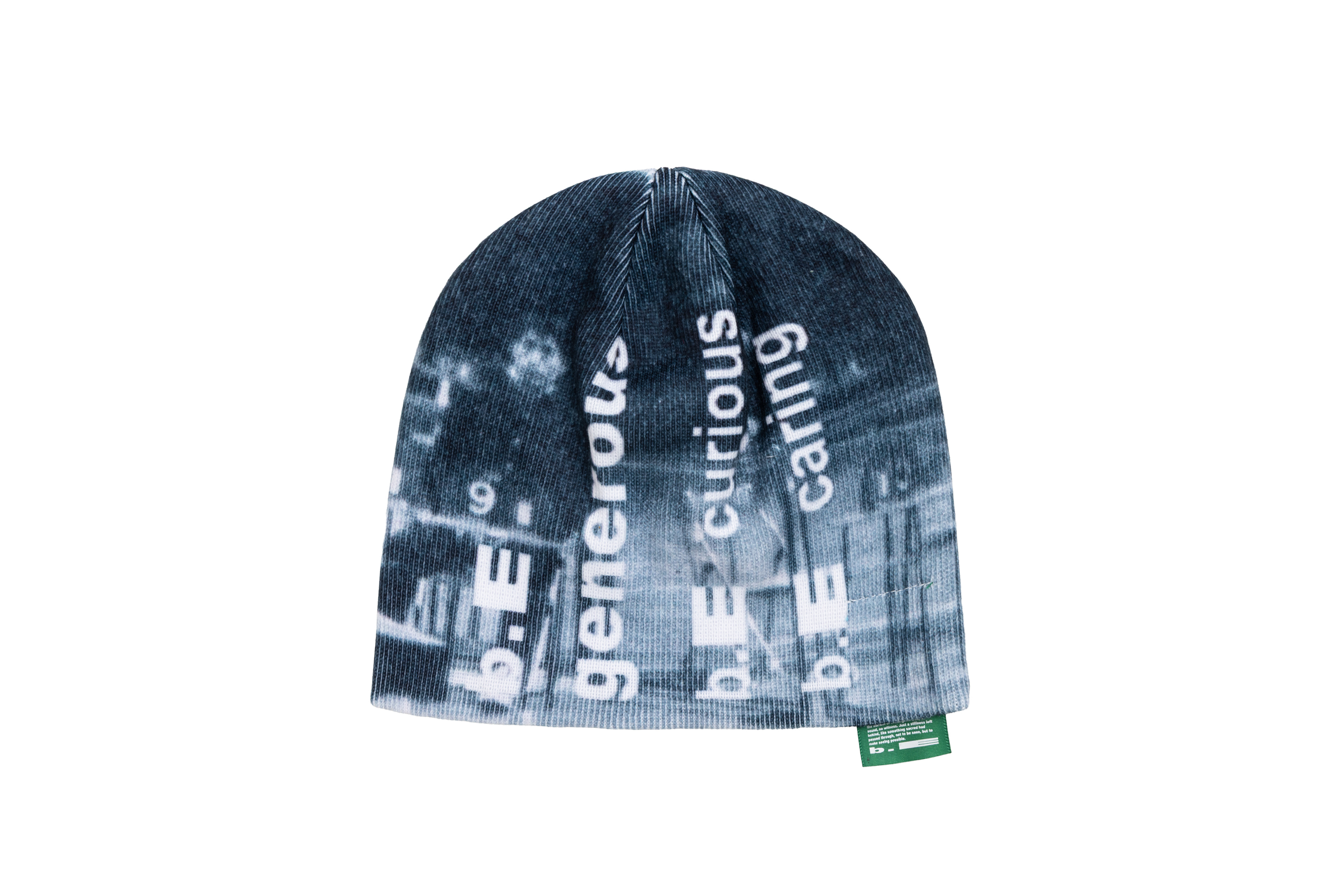 b.Eautiful "b.Eautiful x LTTT Generous Beanie" (Black / White)