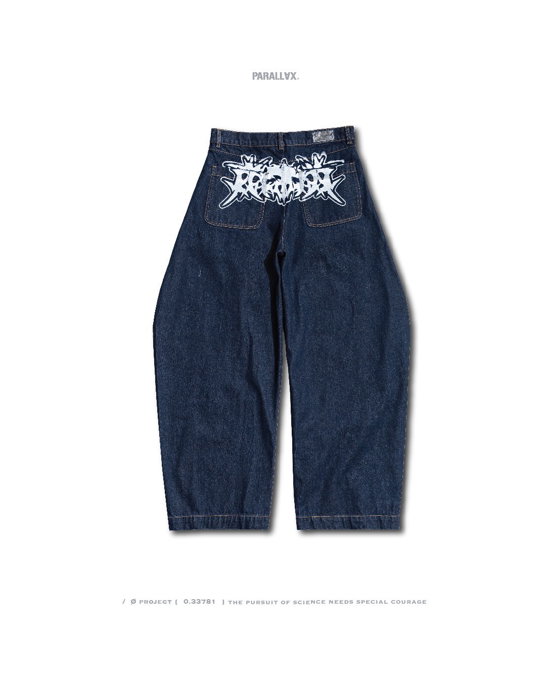 parallax.tp 25 F/W “Graffiti”Scimitar Pants