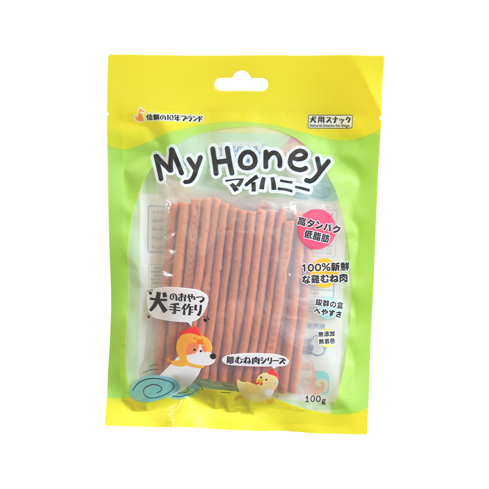 MyHoney．雞條100g